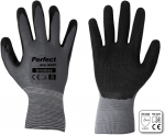 Sodo ir darbo pir&scaron;tinės Bradas PERFECT GRIP GRAY, 8 dydis, 6 vnt.