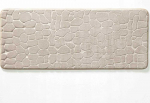 Douceur Dinterieur Interjero dizaino neslystantis kilimėlis 50x120 cm pilkas