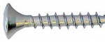 Fischer santechnikos varžtas 5,0x30 mm - pilnas sriegis A2, UH pusapvalė galvutė PZ-2, 100 vnt. pakuotė