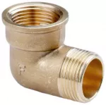 Ferro 5/4" žalvario moteri&scaron;ka alkūnė - K13Z