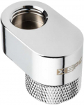 XSPC G1/4 rotacinis 14 mm ofsetinis antgalis - chromuotas
