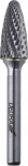 Dedra End freza, a&scaron;tri, apvali, F12x25mm, kotas 6mm