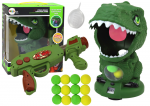 Lean Toys Dinozaurų &scaron;audymo žaidimas su žaliais kamuoliukais