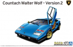 Aoshima - Lamborghini Countach Walter Wolf - Version 2, 1/24, 06383