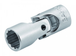Galvutė dvylikakampė, pasukama A6710DZ 7/16", kvadratas 1/4" Bahco