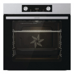 Gorenje | Orkaitė | BO6735E02X | 77 L | Daugiafunkcis | EcoClean | Mechaninis valdymas | Auk&scaron;tis 59,5 cm | Plotis 59,5 cm | Nerūdijantis plienas