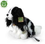 Rappa Plush King Charles Spaniel with leash 27 cm ECO-F.