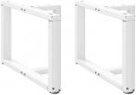 Kavos staliuko kojelės, T formos, 2 vnt., 70x25x(42-43)cm