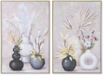 Plakatas Drobė Home ESPRIT Drobė Medžio MDF 62 x 4 x 92 cm