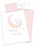 MCU Little Bunny Junior Senget&oslash;j 100x135 cm - 100 procent bomuld