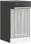 indaplovės skydelis "Lucca" Pilka Sonoma Engineered Wood