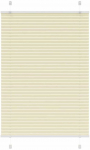 Plisuotas Blind Kreminis 100x150 cm Audinio plotis 99,4 cm