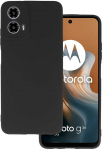 Dėklas Topt Galinis dangtelis Matinis skirtas Motorola Moto G34 5G juodos spalvos