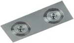2W LED įleidžiamas &scaron;viestuvas FIAMMA, metalo sp.
