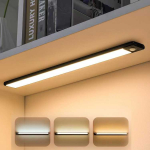 Sieninis &scaron;viestuvas Magnetinis LED įkraunamas &scaron;viestuvas su judesio davikliu (40 cm) juodas
