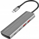 LogiLink USB3.2 &scaron;akotuvas, 2x USB-A, 5x USB-C, PD, 100W