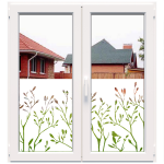 Dekoratyvinė balta matinė lipni plėvelė DECO36