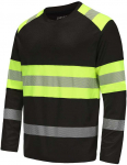 Mar&scaron;kinėliai ilgomis rankovėmis PESSO Hi-vis, juodi