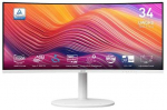 Monitorius MSI Modern MD342CQPW/34"/3440 x 1440 (UWQHD)/21:9/120Hz/VA/300 cd/m&sup2;/Speakers 2x 3W
