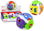Lean Toys Kūdikių sensorinis kamuoliukas su &scaron;viesomis ir garsais