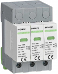 Orno Vir&scaron;įtampio ribotuvai Noark 111760 Ex9UEP1 + 2 6.25R 3P 1000 EU