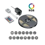 LED juostų RBG rinkinys GTV, 5 m., IP20, LD-ZL5RGB150-00