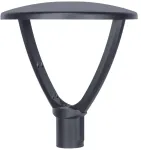 15/20/25/29W LED gatvės &scaron;viestuvas URBAN LANTERN ASYMMETRIC, pilkas, 2200/2700K