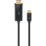 &bdquo;Goobay&ldquo; USB-C&ndash;HDMI kabelis, 4K, 60 Hz, 1 m | 75696