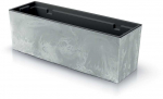 Sodo vazonas 77 x 23,5 x 24,6 cm Urbi Case Beton Effect betonas PROSPERPLAST