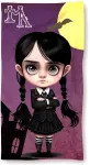 Rank&scaron;luostis Gothic Girl cotton beach towel, 70x140 cm