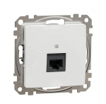 Schneider SDD111461 Kompiuterio lizdas RJ45 kat. 6 UTP, baltas, Sedna Design and Elements SDD111461