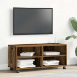 TV staliukas Televizoriaus spintelė Ruda 90 x 35 x 40.5 cm Apdirbta mediena