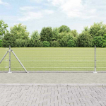 Tvorelės stulpas Sidabro 25 x 0,4 m (12 x 12 mm tinklas)