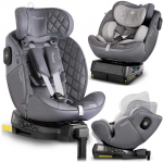 Nukido Besisukanti automobilinė kėdutė, 0-36 kg, Isofix, vaikams, &scaron;oninė apsauga, reguliuojama galvos atrama