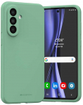 Dėklas Mercury Silicone Samsung A56 žalios spalvos/žalias