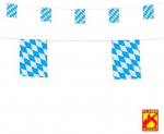 Widmann Bavarijos vėliavos girlianda, 6 m