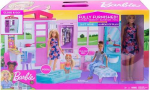 Mattel Barbie lėlių namas su priedais ir lėle GWY84