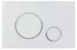AQ.501-30205 / AQUAFORM / OPTIMA CIRCLE / CIRCLE TUALETO MYGTUKAS Baltas + CHROMAS / M770