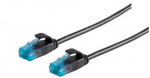 S-Conn S/CONN 08-22075, 10 m, Cat6, U/UTP (UTP), RJ-45, RJ-45, juodas