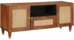 Televizoriaus spintelė su stalčių Ruda 105 x 33,5 x 46 cm