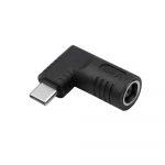 DC 7.9 / 5.5 mm + ki&scaron;tukas į USB Type-C adapteris - universalus maitinimo lizdas - Akyga AK-ND-D01