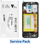 Dėklas &bdquo;ServicePack&ldquo; LCD ekranas SAMSUNG A20e A202F GH82-20186A