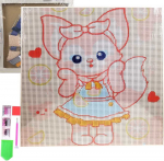 Realprices Deimantinis siuvinėjimas 30x30 deimantinis paveikslas deimantinė mozaika anime paveikslas