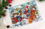 MP Studia Beldizart Kryželiu siuvinėjimo rinkinys &bdquo;Linksmas orkestras&ldquo; 25x32 cm SNV-871