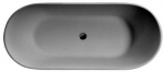 Vonia Besco Moya Matt Juodas&Baltas 170, su Klik-klak Chrome