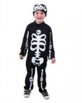 Rappa Vaiki&scaron;kas kostiumas - skeletas su kepuraite (M)