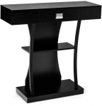 Bonideco Select Konsolė 91x30x88cm., juodos spalvos