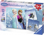 Dėlionė puzzle ravensburger 3x49 pcs frozen