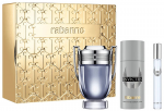 Rabanne Invictus - EDT 100 ml + deodorant spray 150 ml + EDT 10 ml