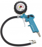 Padangų pripūtimo pistoletas su manometru, automobilių, dviračių ir sunkvežimių padangoms, oro įrankis dirbtuvėms, slėgio matuoklis